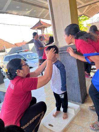 KEGIATAN RUTIN POSYANDU BANJAR DINAS KELOD KANGIN & KELOD KAUH 
